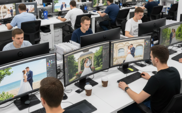 High-Volume Wedding Photo Editing
